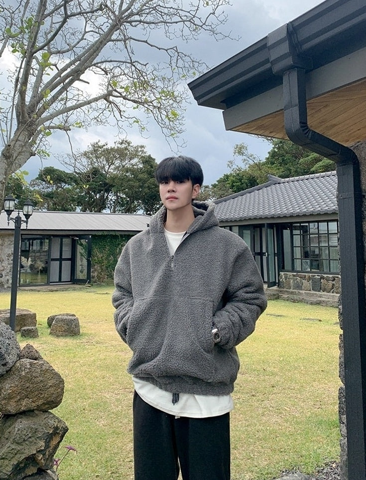 Cozy Fleece Lined Hooded Winter Jacket