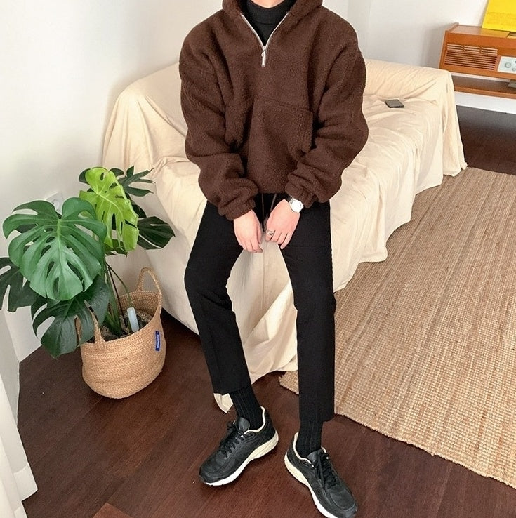 Cozy Fleece Lined Hooded Winter Jacket