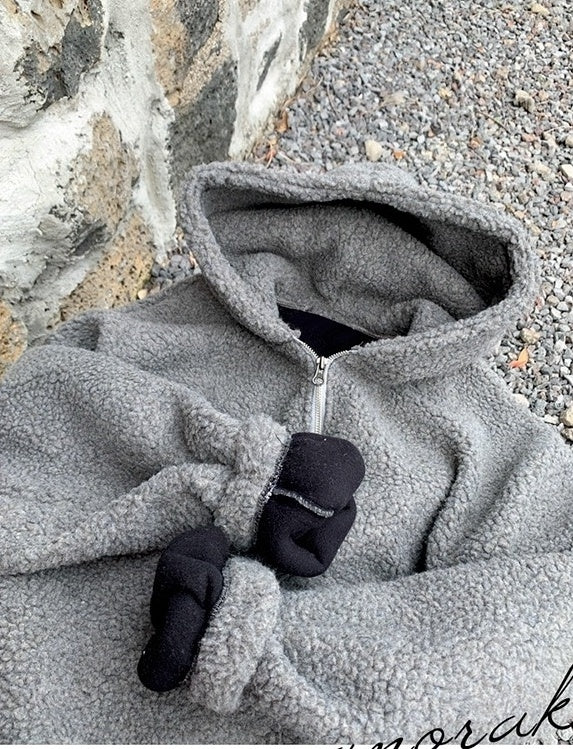 Cozy Fleece Lined Hooded Winter Jacket