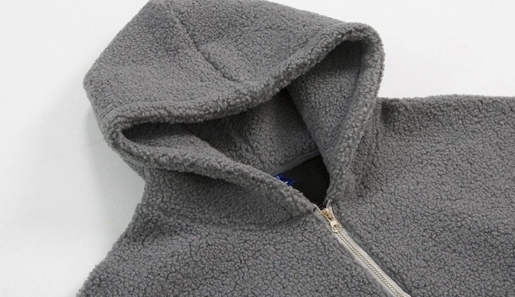 Cozy Fleece Lined Hooded Winter Jacket