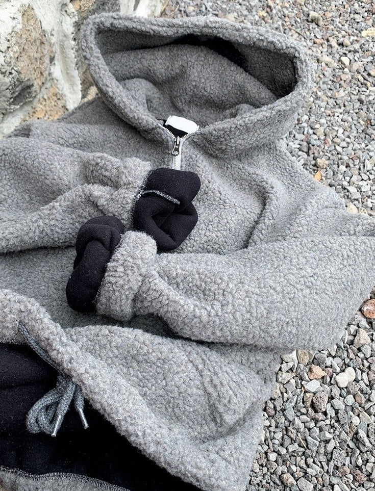 Cozy Fleece Lined Hooded Winter Jacket