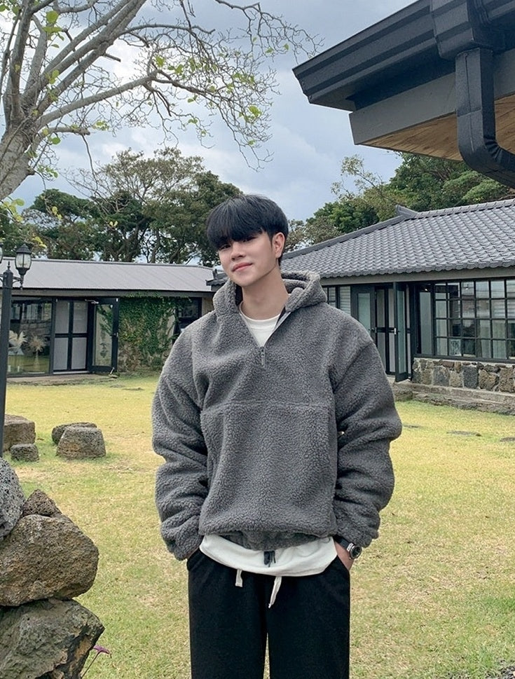 Cozy Fleece Lined Hooded Winter Jacket