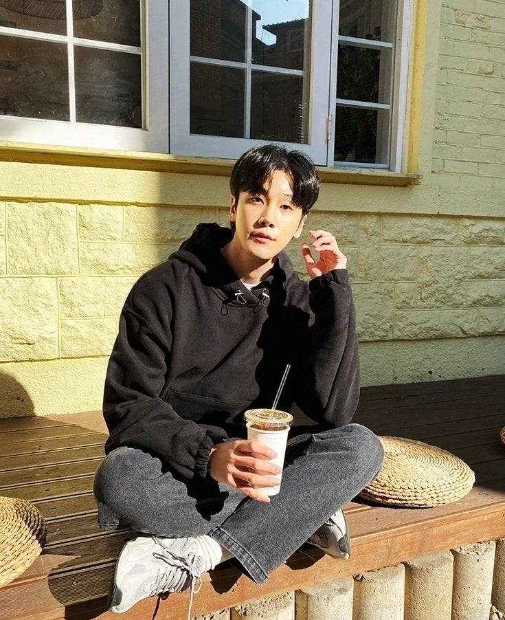 Cozy Fleece Lined Hoodie Casual Oversized Pullover