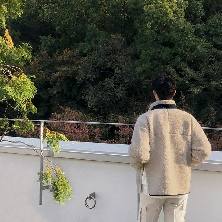Cozy Fleece Relaxed Fit Jacket