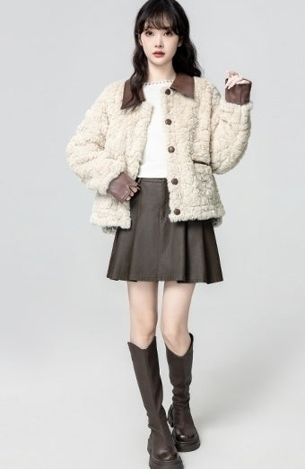 Cozy Fleece Teddy Jacket Winter Warmth