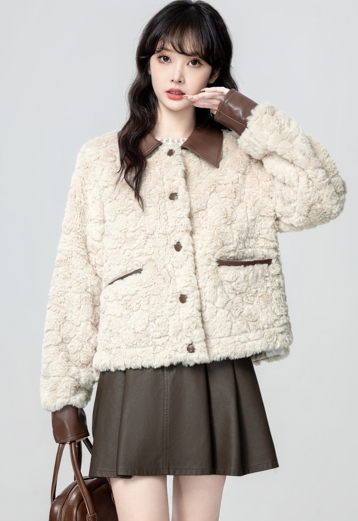 Cozy Fleece Teddy Jacket Winter Warmth