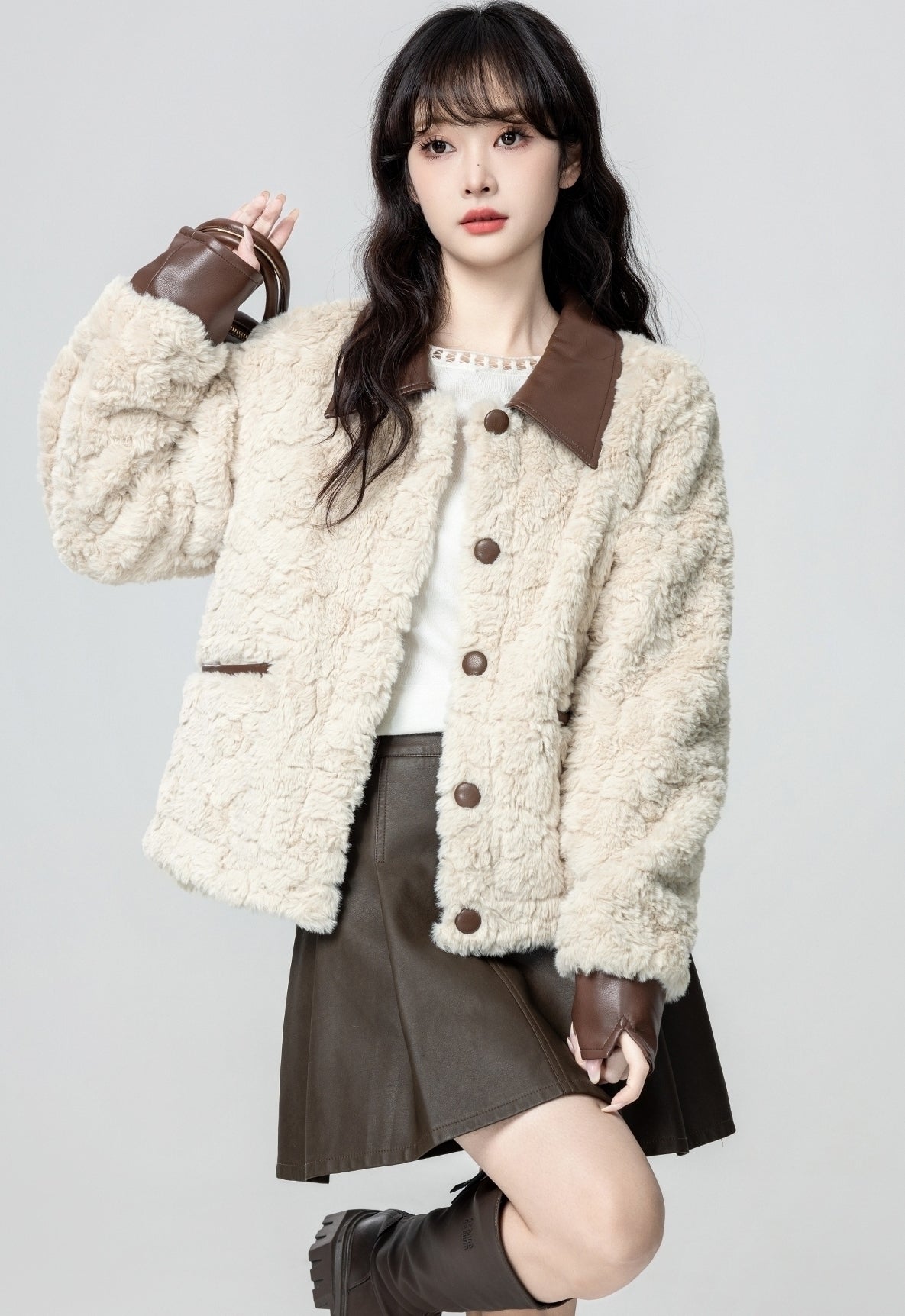 Cozy Fleece Teddy Jacket Winter Warmth