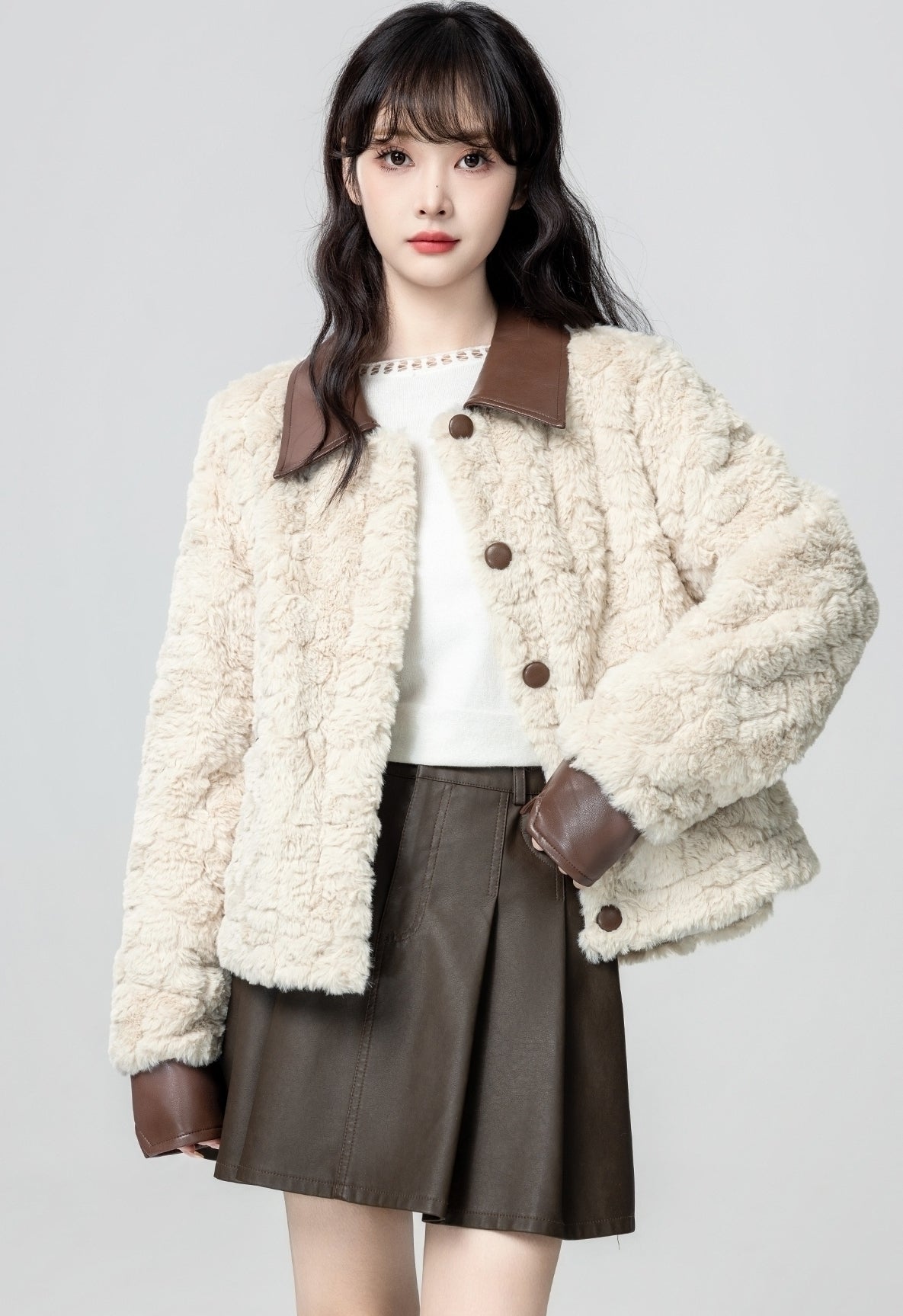 Cozy Fleece Teddy Jacket Winter Warmth