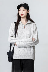 Cozy High Neck Knit Sweater