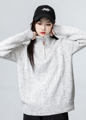 Cozy High Neck Knit Sweater