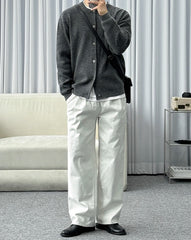 Cozy Knit Cardigan Classic Style