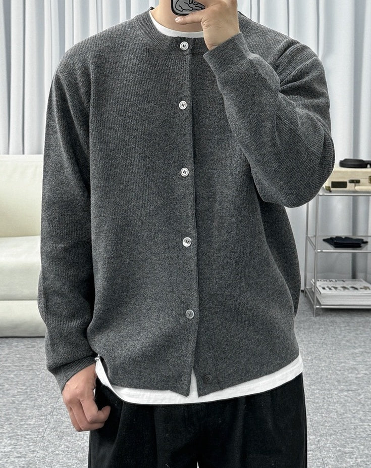 Cozy Knit Cardigan Classic Style