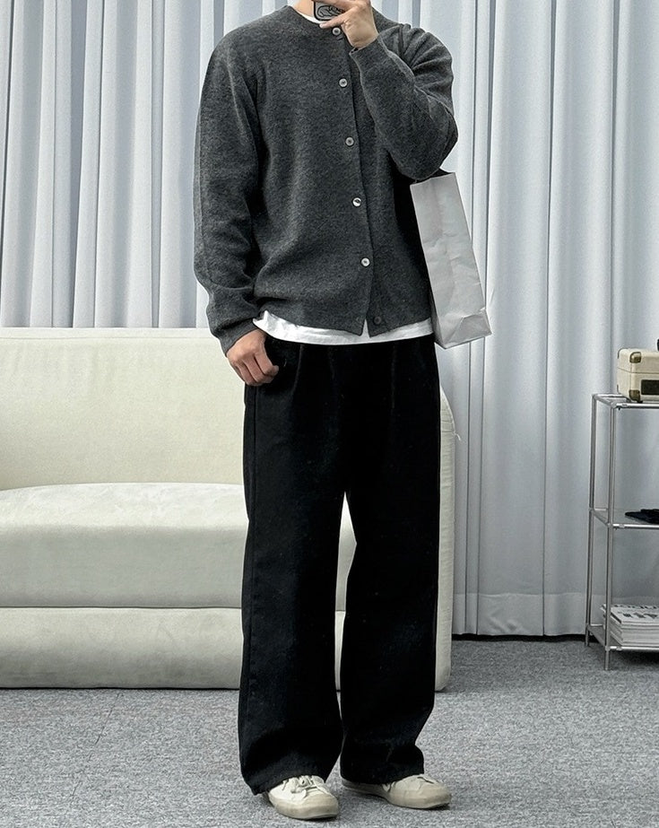 Cozy Knit Cardigan Classic Style