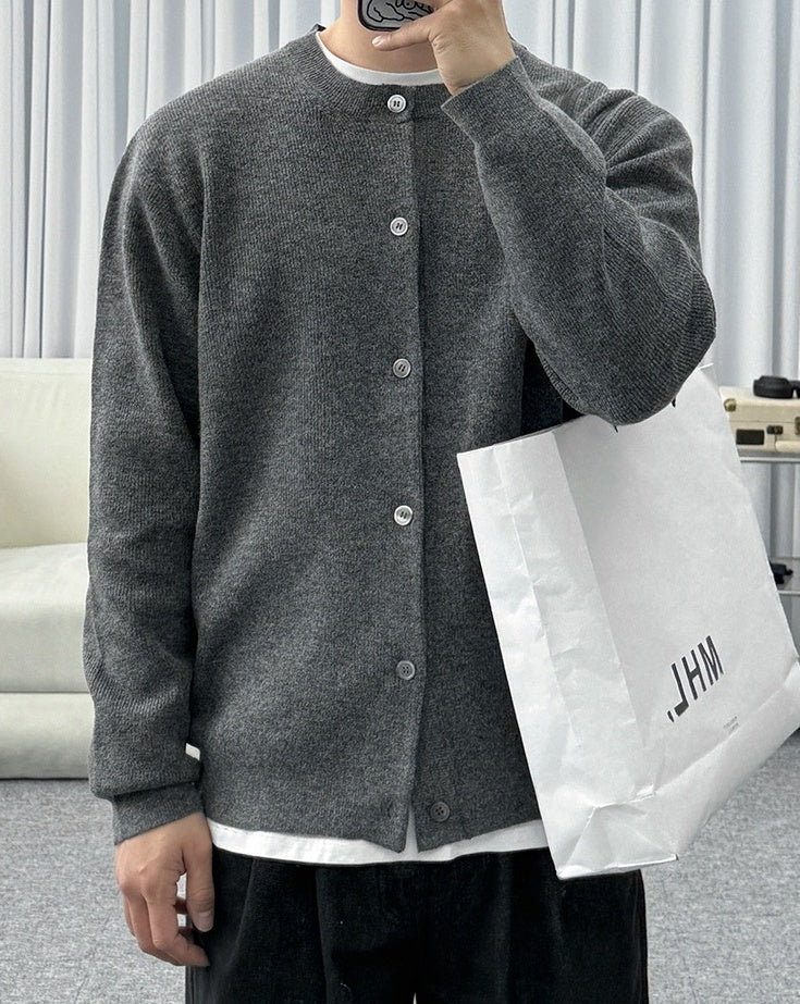 Cozy Knit Cardigan Classic Style
