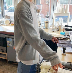 Cozy Knit Cardigan Sweater