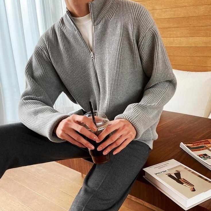 Cozy Knit Cardigan Sweater