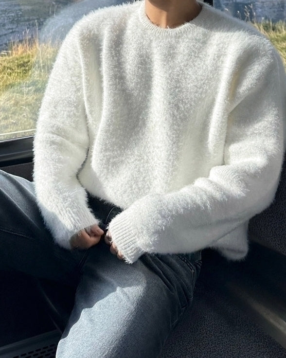 Soft Knit Crew Neck Sweater