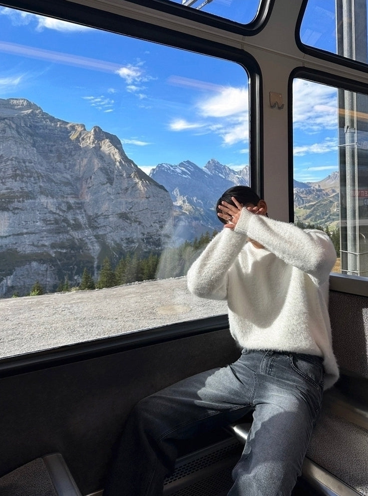 Soft Knit Crew Neck Sweater