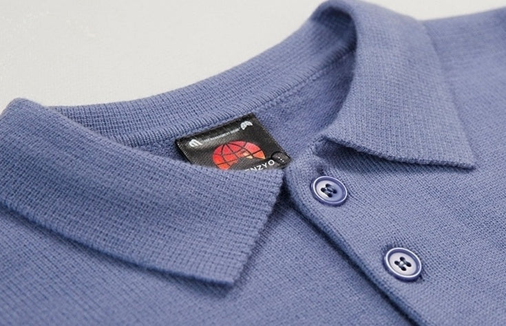 Cozy Knit Polo Sweater
