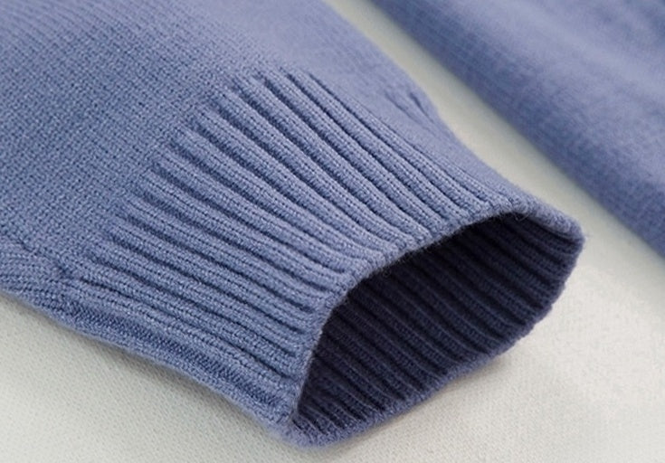 Cozy Knit Polo Sweater