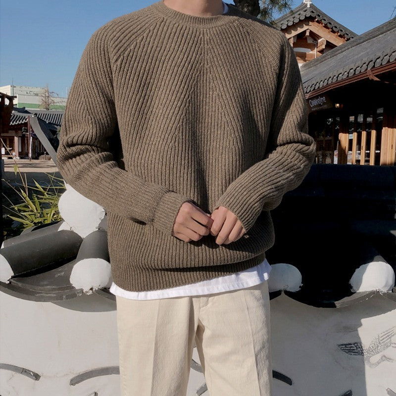 Cozy Knit Pullover Sweater