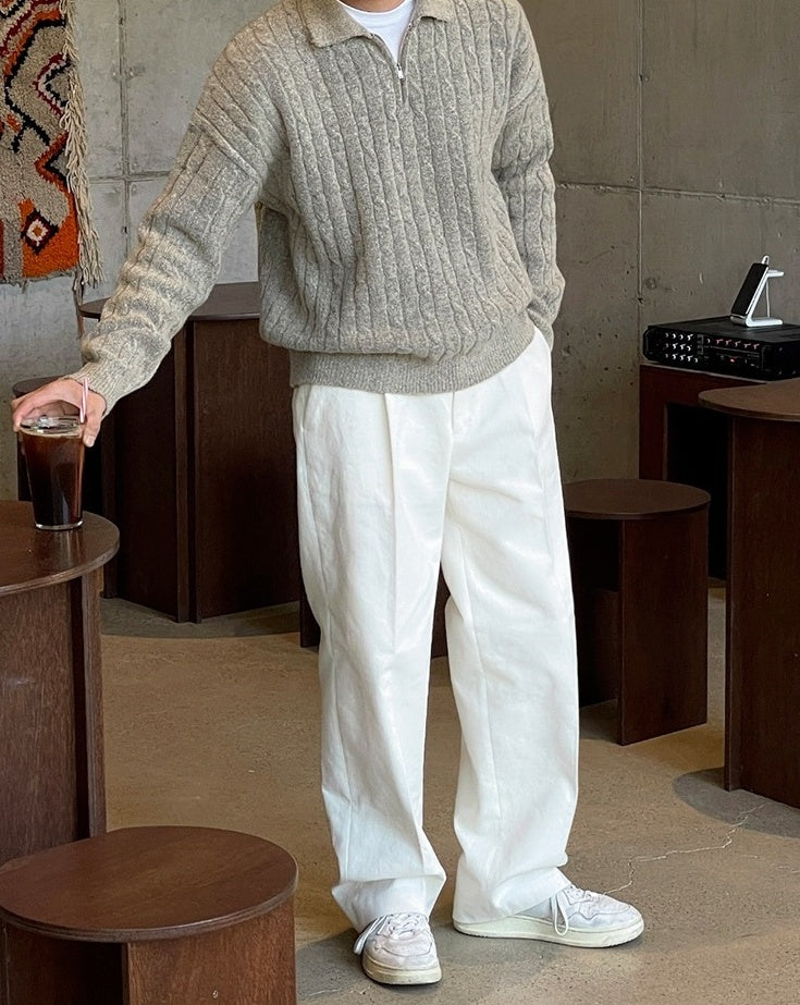 Cozy Knit Pullover Sweater