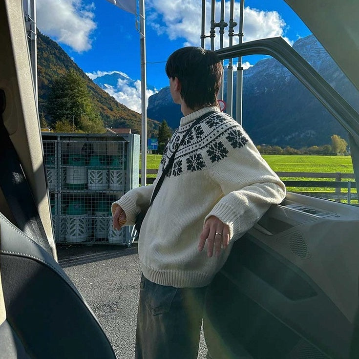 Cozy Knit Pullover Sweater