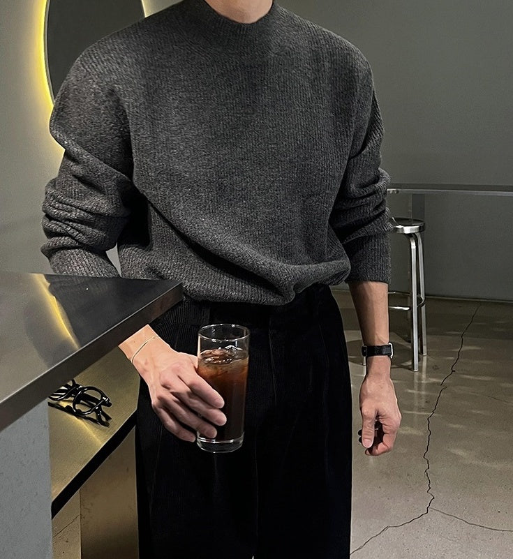 Cozy Knit Pullover Sweater