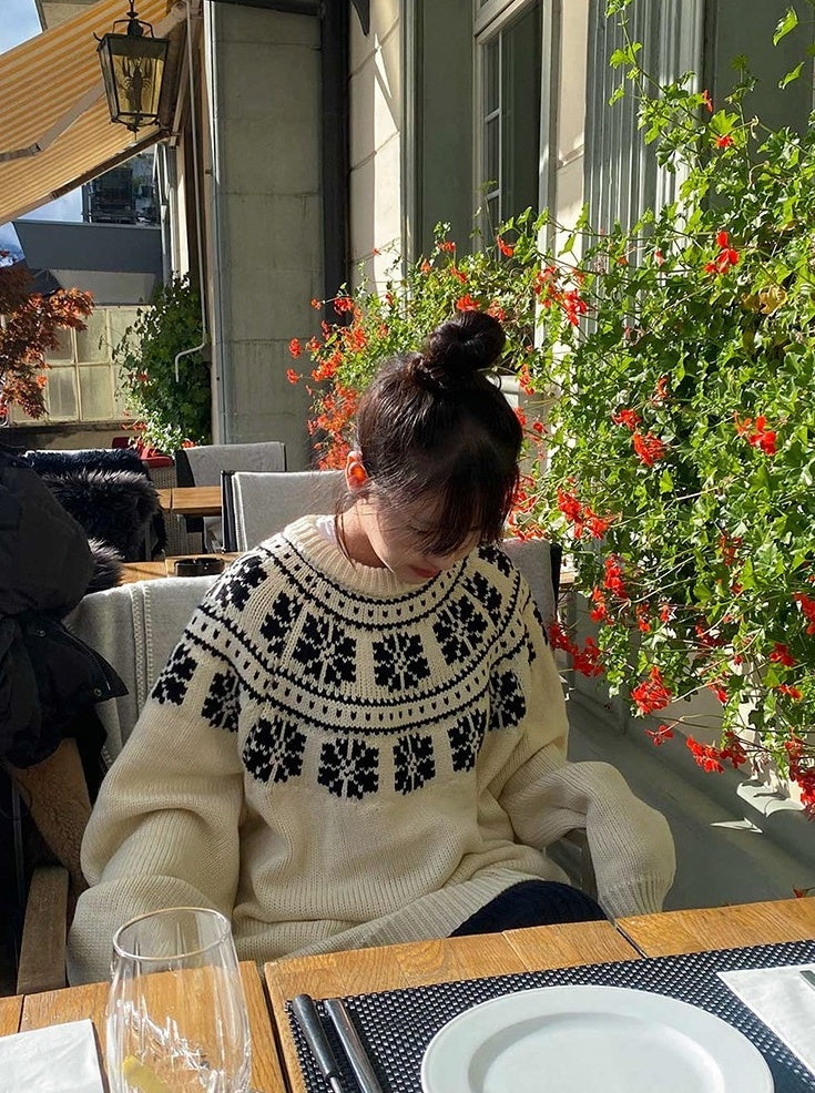 Cozy Knit Pullover Sweater