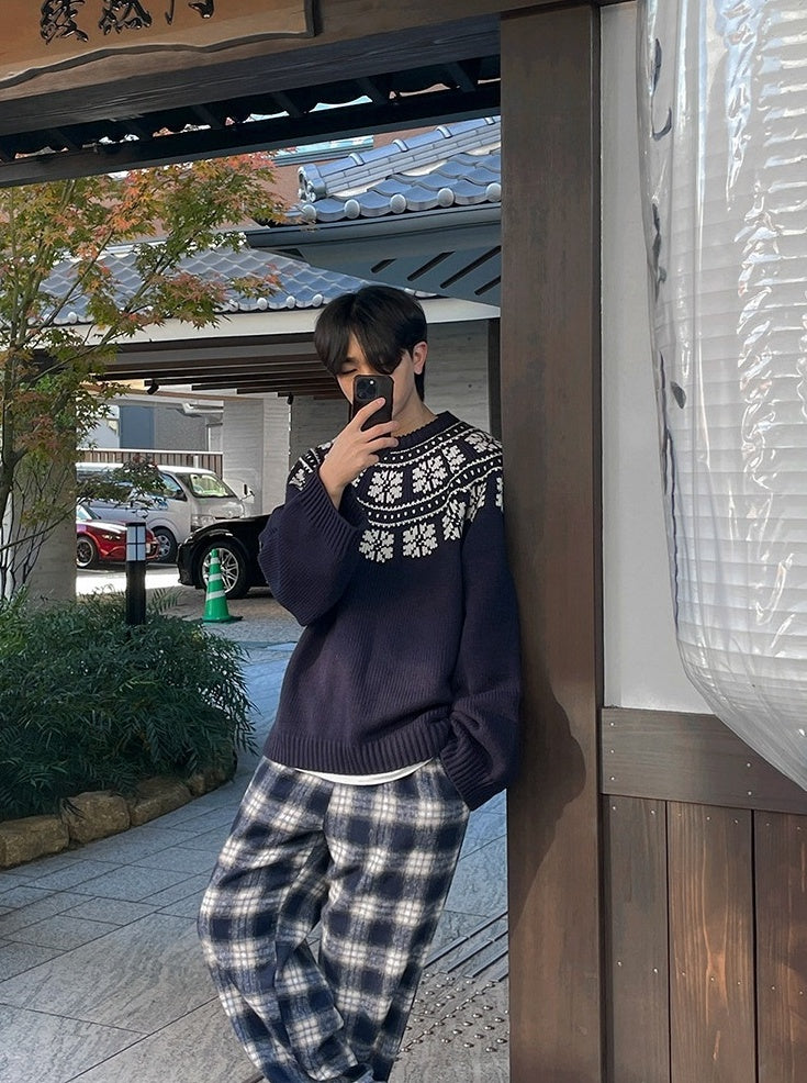 Cozy Knit Pullover Sweater