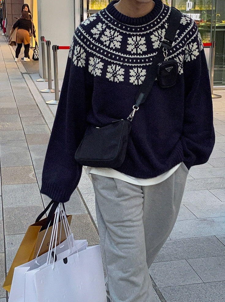 Cozy Knit Pullover Sweater