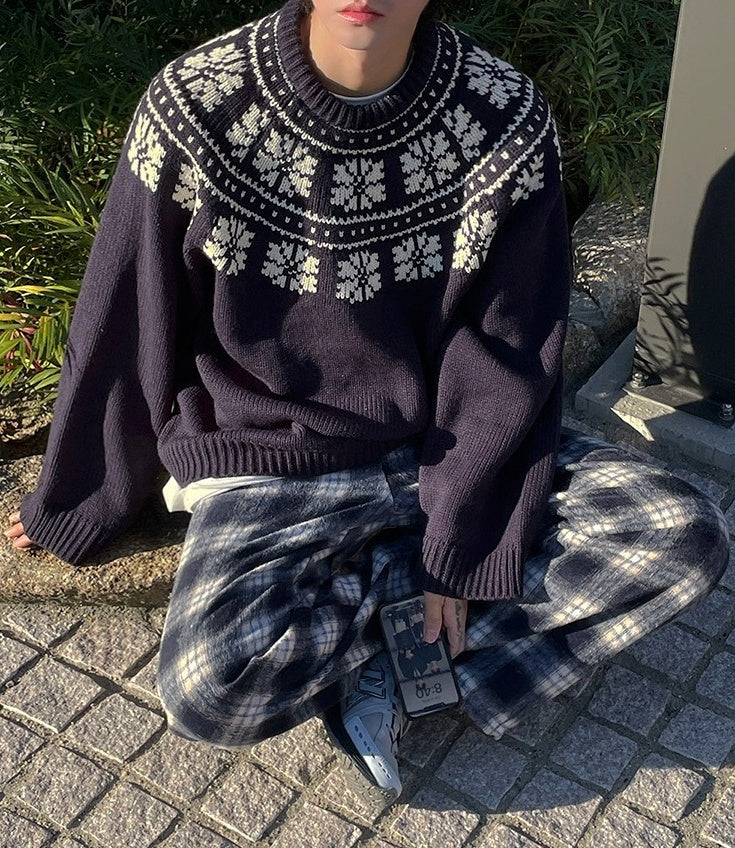 Cozy Knit Pullover Sweater