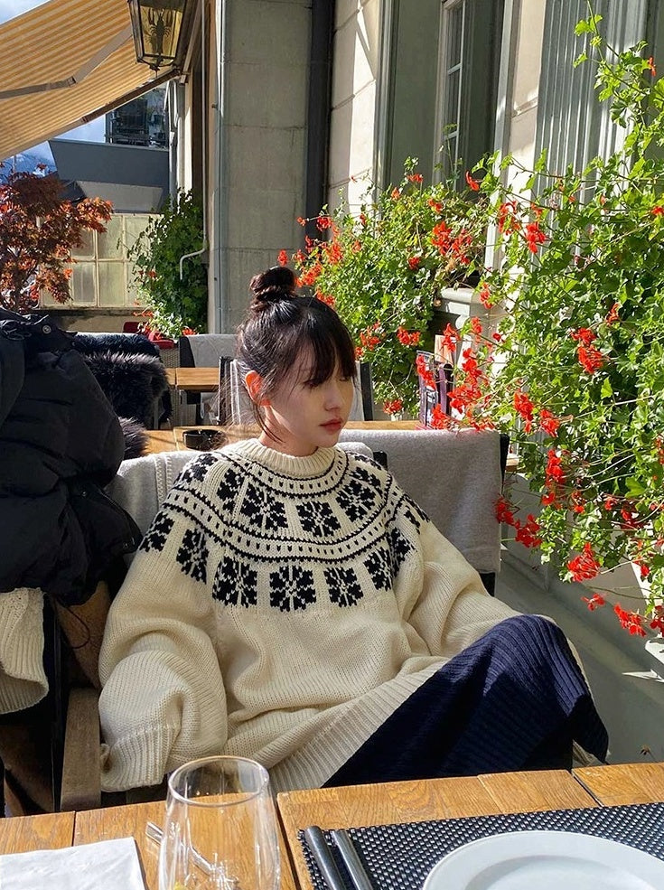 Cozy Knit Pullover Sweater
