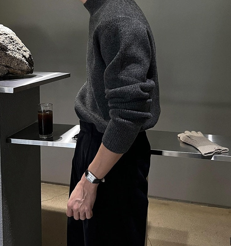 Cozy Knit Pullover Sweater