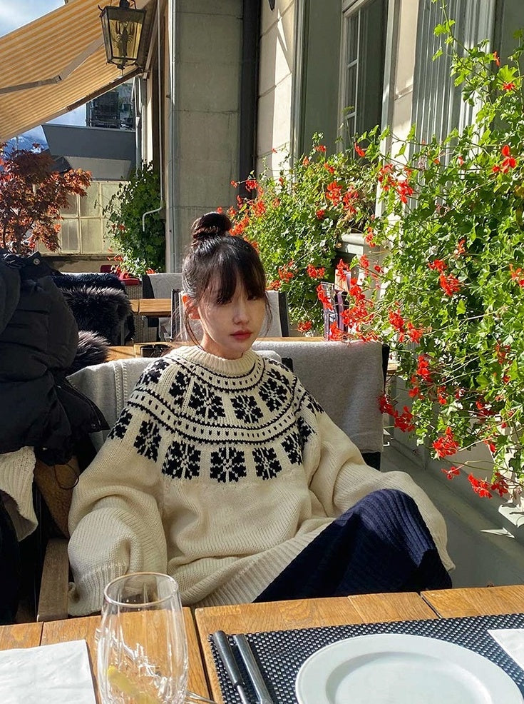 Cozy Knit Pullover Sweater
