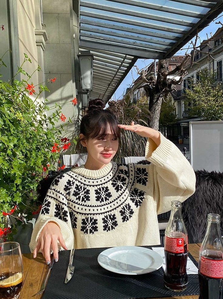 Cozy Knit Pullover Sweater