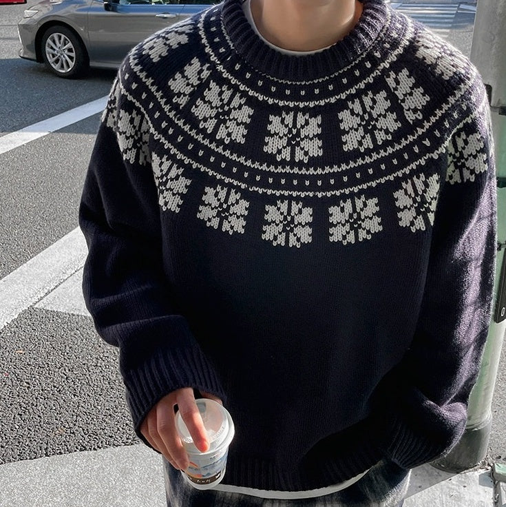 Cozy Knit Pullover Sweater