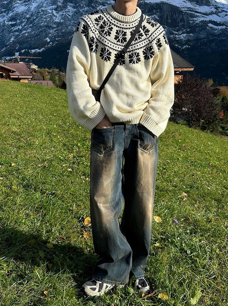Cozy Knit Pullover Sweater
