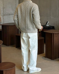 Cozy Knit Pullover Sweater