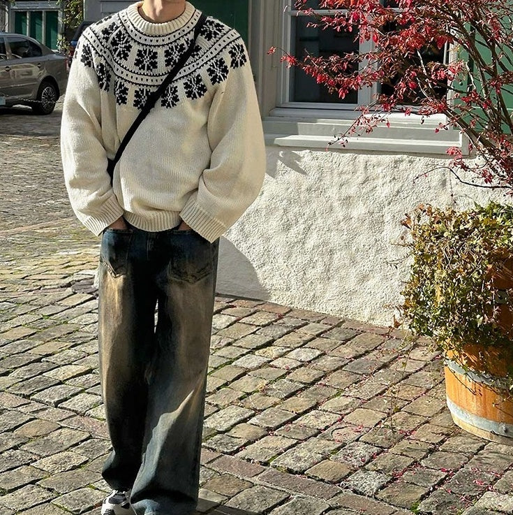 Cozy Knit Pullover Sweater
