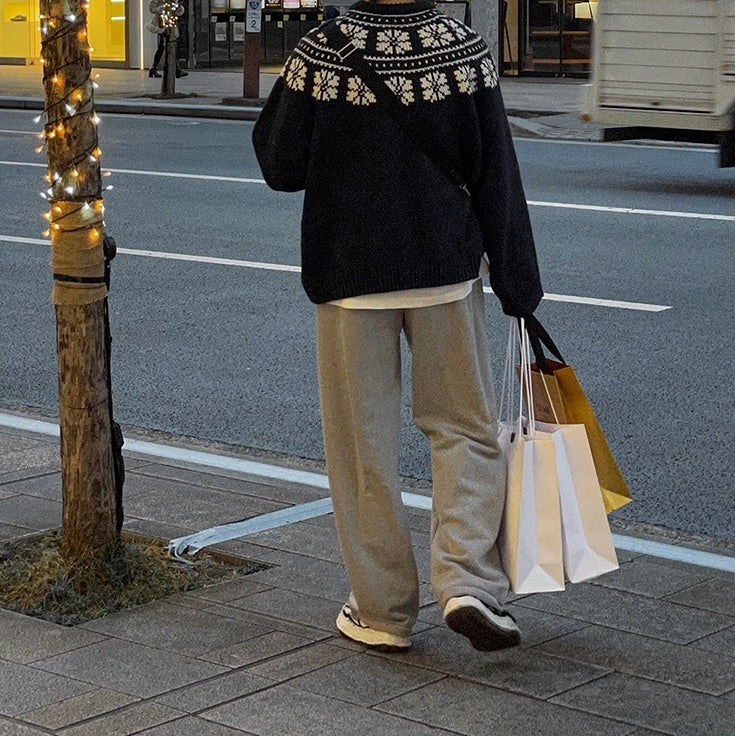 Cozy Knit Pullover Sweater