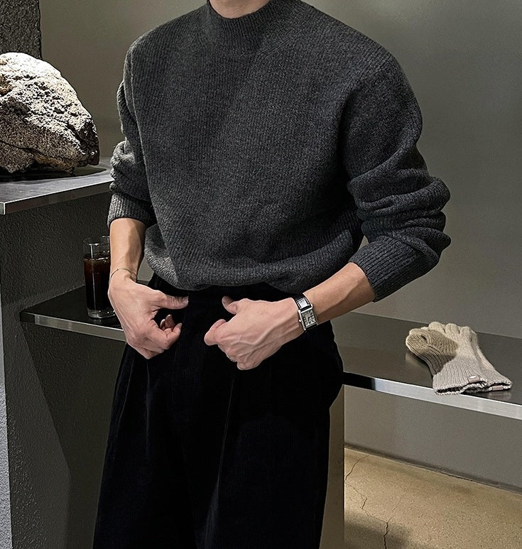 Cozy Knit Pullover Sweater