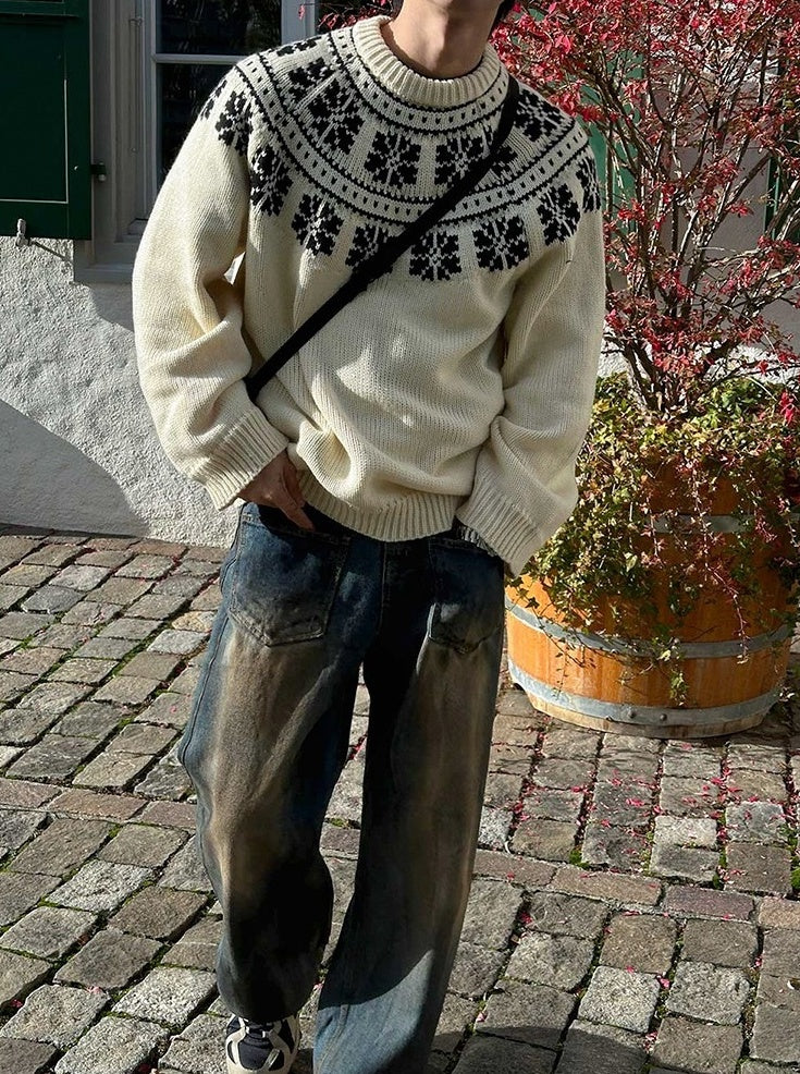 Cozy Knit Pullover Sweater
