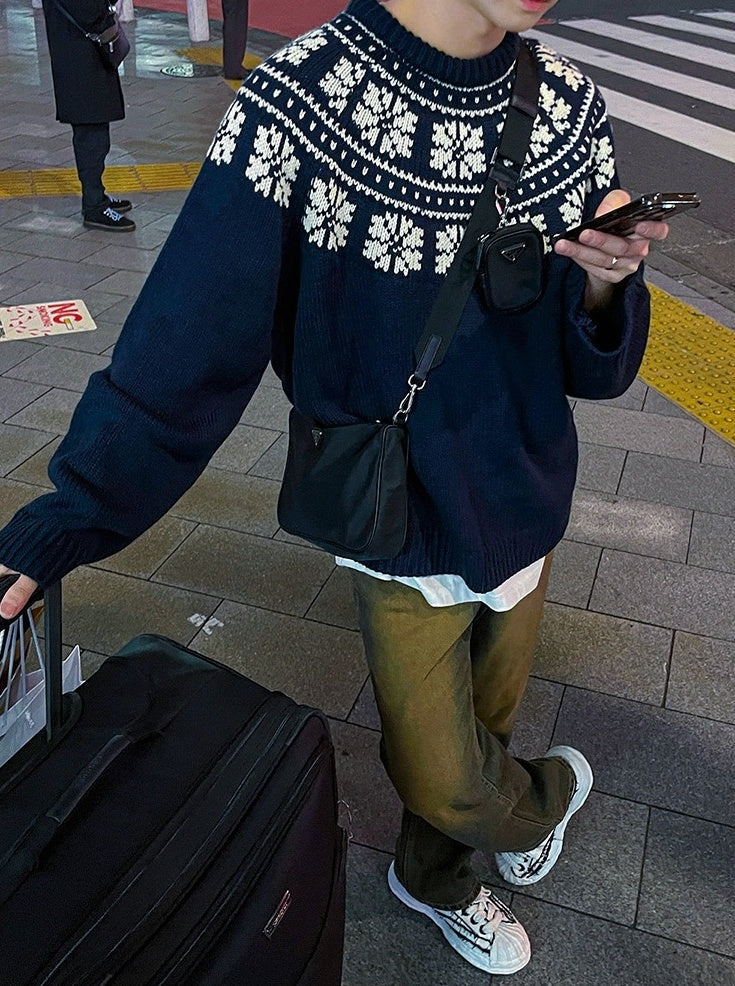 Cozy Knit Pullover Sweater