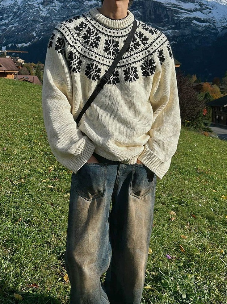 Cozy Knit Pullover Sweater
