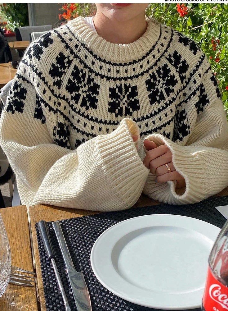 Cozy Knit Pullover Sweater