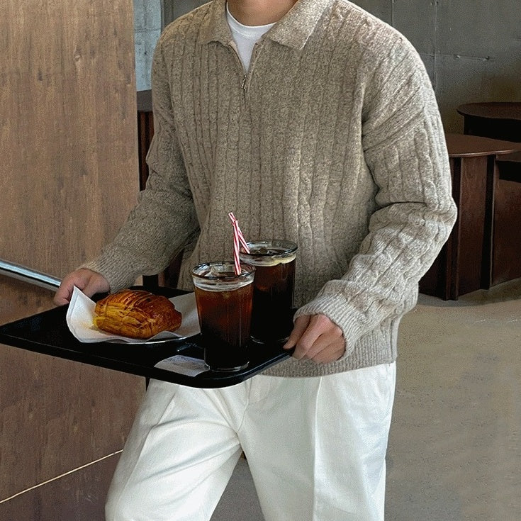 Cozy Knit Pullover Sweater