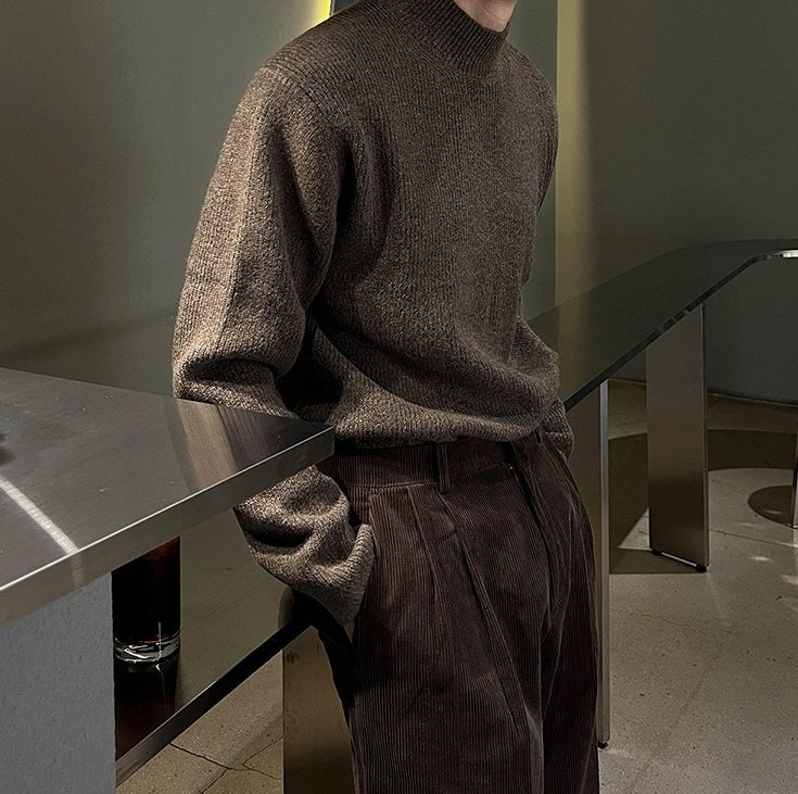 Cozy Knit Pullover Sweater