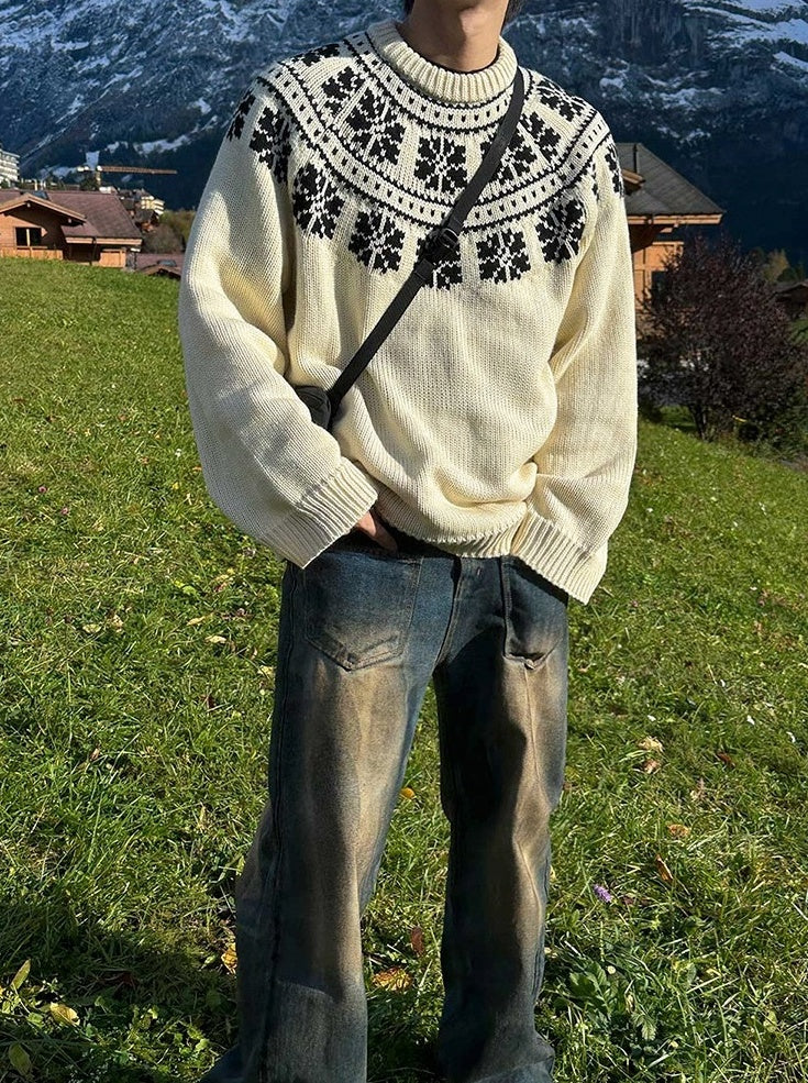 Cozy Knit Pullover Sweater
