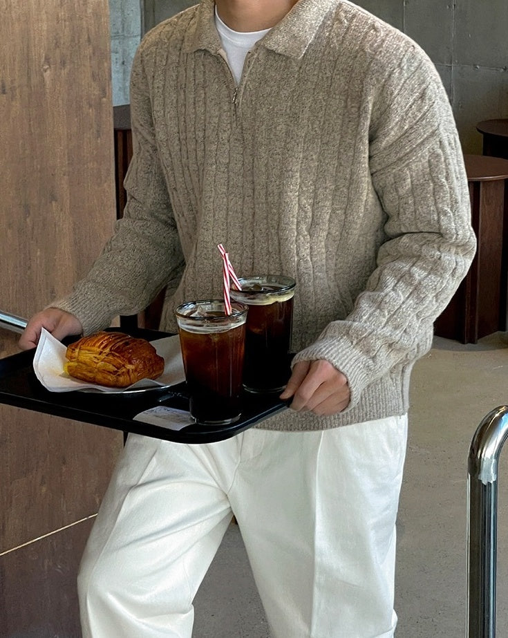 Cozy Knit Pullover Sweater